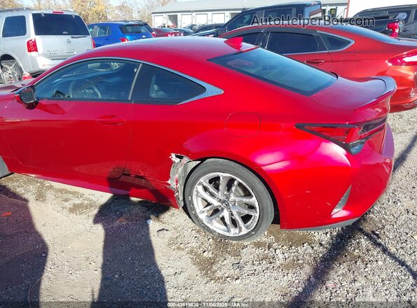 JTHHA5BC2K5009372 2019 LEXUS RC 300 Red Front view