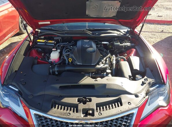 JTHHA5BC2K5009372 2019 LEXUS RC 300 Red Rear view