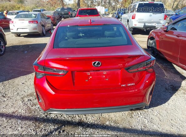 JTHHA5BC2K5009372 2019 LEXUS RC 300 Red 