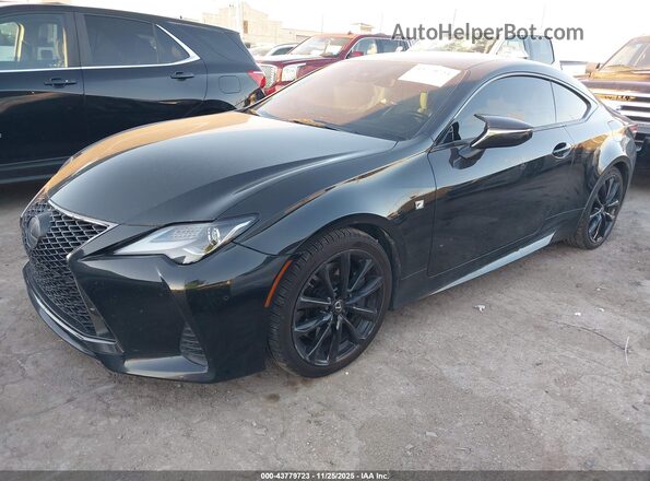 JTHHA5BC8K5009666 2019 LEXUS RC 300 Black Front left