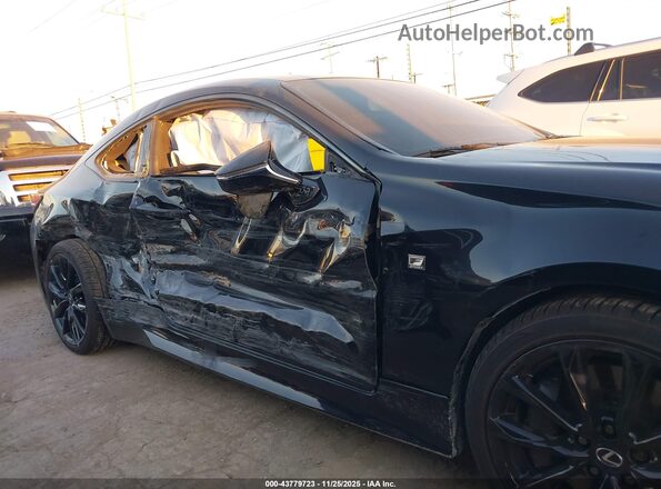 JTHHA5BC8K5009666 2019 LEXUS RC 300 Black Rear interior view