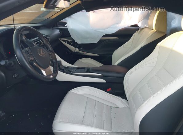 JTHHA5BC8K5009666 2019 LEXUS RC 300 Black Front interior view