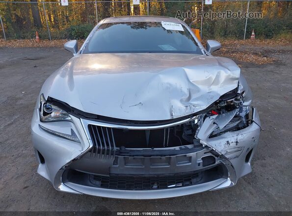 JTHHA5BC9G5001311 2016 LEXUS RC 200T Серебряный Вид щитка приборов
