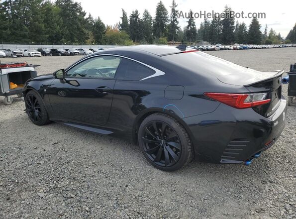 JTHHE5BC1H5014947 2017 LEXUS RC Black უკანა მარცხენა