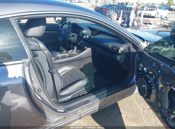 JTHHE5BC1H5016908 2017 LEXUS RC 350 Серый Вид салона спереди