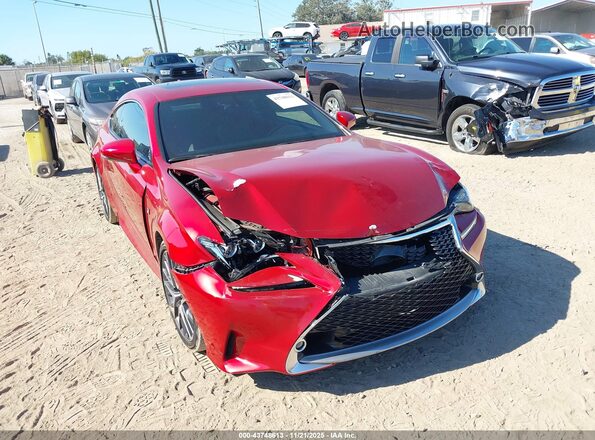 JTHHE5BC2H5014889 2017 LEXUS RC 350 Red Դիմացի տեսք