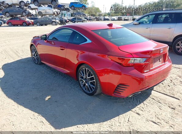 JTHHE5BC2H5014889 2017 LEXUS RC 350 Red Հետևի ձախ