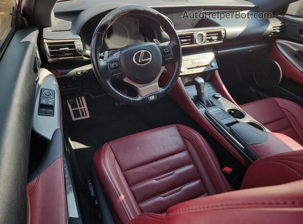 JTHHE5BC7H5015147 2017 LEXUS RC Silver Вид панелі приладів