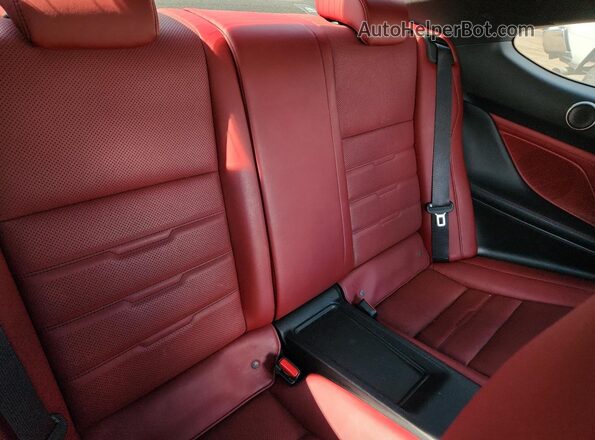 JTHHE5BC7H5015147 2017 LEXUS RC Silver Вид задніх сидінь