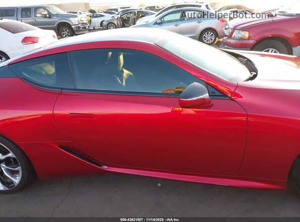 JTHHP5AY1JA005525 2018 LEXUS LC 500 Red 360 interior view