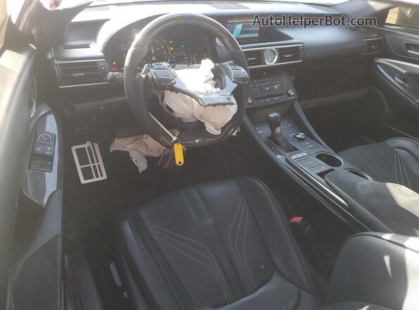 JTHHP5BC0H5006056 2017 LEXUS RC-F White Dashboard view