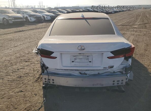 JTHHP5BC0H5006056 2017 LEXUS RC-F White Rear view