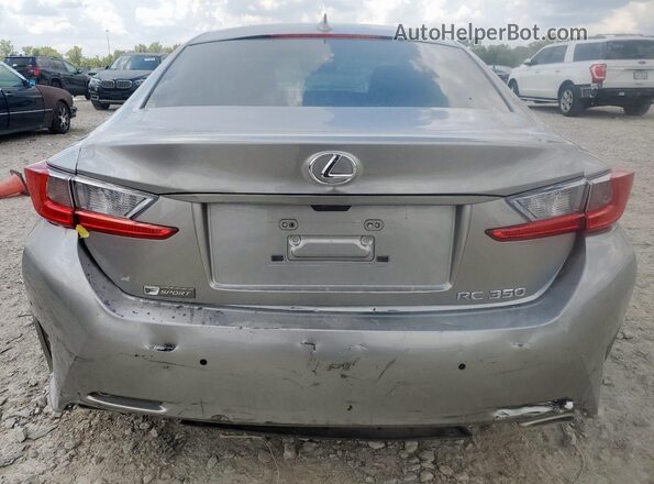 JTHHZ5BC0J5018787 2018 LEXUS RC Silver უკანა ხედი