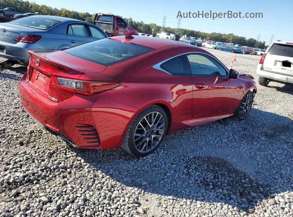 JTHHZ5BC2J5019066 2018 LEXUS RC Red Trasero derecho