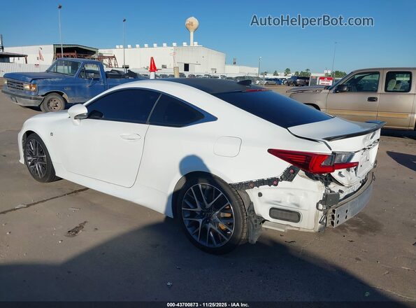 JTHHZ5BC4J5018131 2018 LEXUS RC 350 White უკანა მარცხენა