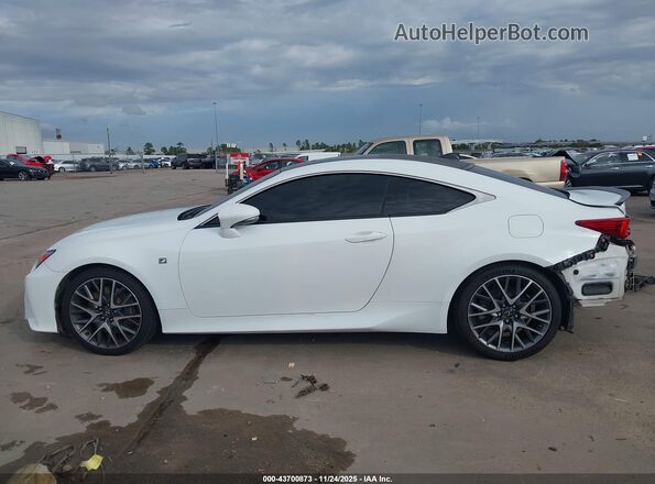 JTHHZ5BC4J5018131 2018 LEXUS RC 350 White 