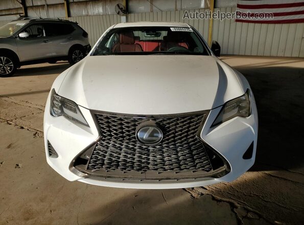 JTHHZ5BC8K5020286 2019 LEXUS RC White Widok z przodu