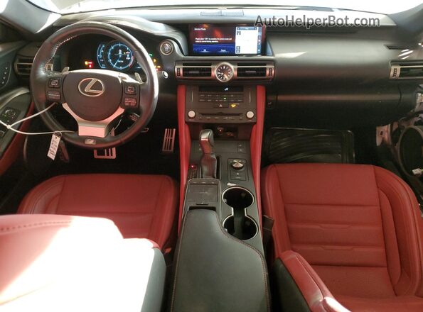 JTHHZ5BC8K5020286 2019 LEXUS RC White Widok deski rozdzielczej