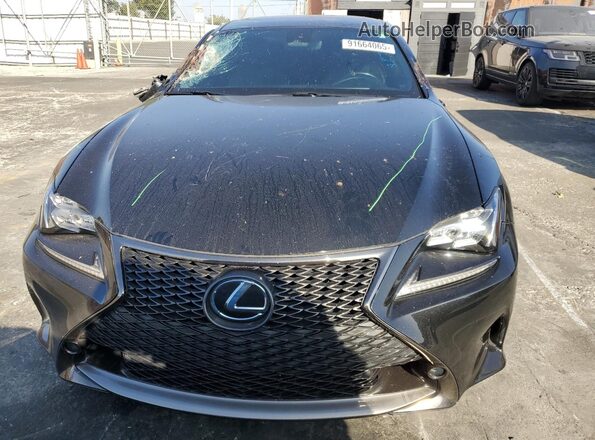 JTHHZ5BCXJ5018974 2018 LEXUS RC Black Vista frontal