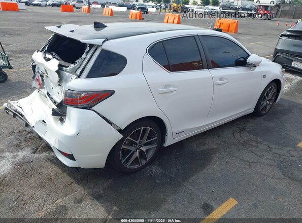 JTHKD5BH0H2288520 2017 LEXUS CT 200H White 
