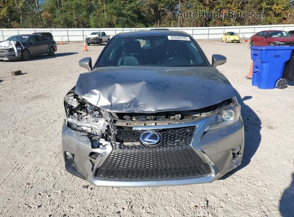JTHKD5BH2H2296960 2017 LEXUS CT Серебряный Вид спереди