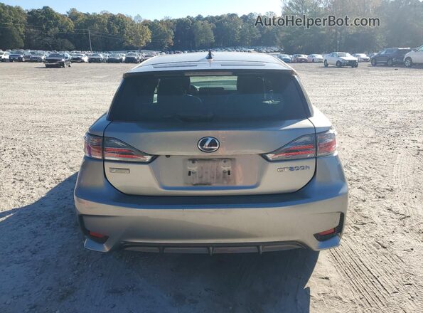 JTHKD5BH2H2296960 2017 LEXUS CT Серебряный Вид сзади