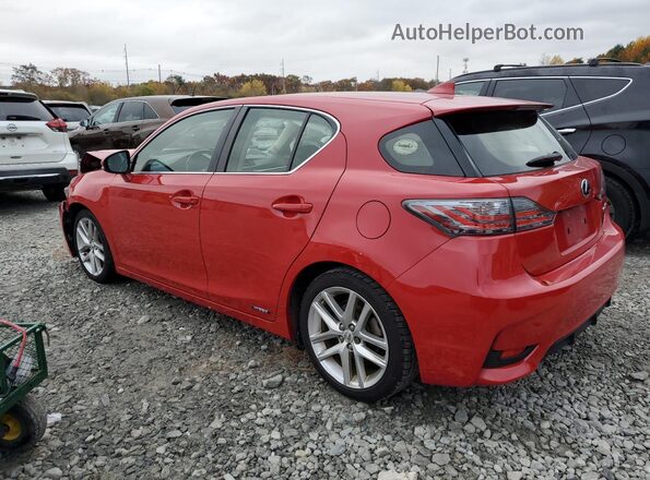 JTHKD5BH4H2301236 2017 LEXUS CT Красный Задняя левая четверть