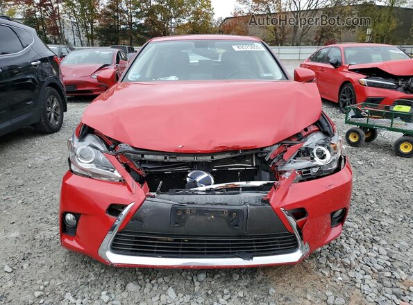 JTHKD5BH4H2301236 2017 LEXUS CT Красный Вид спереди