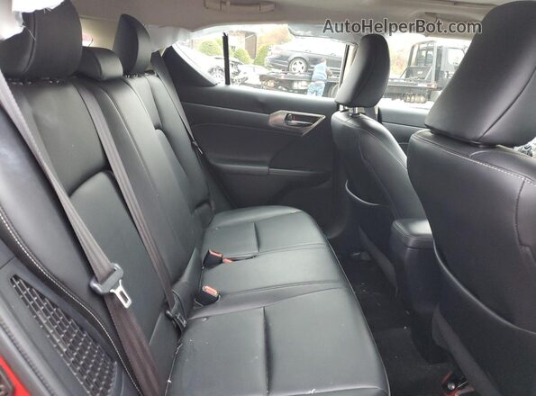 JTHKD5BH4H2301236 2017 LEXUS CT Красный Вид задних сидений