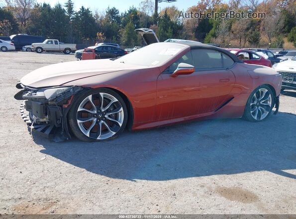 JTHKPAAY7MA102280 2021 LEXUS LC 500 Orange 
