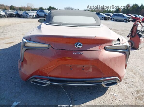 JTHKPAAY7MA102280 2021 LEXUS LC 500 Orange 