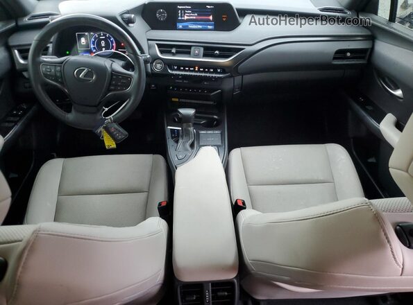 JTHP3JBH3N2050559 2022 LEXUS UX White წინა პანელის ხედი