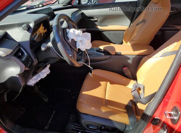 JTHP3JBH8M2041905 2021 LEXUS UX Red Вид салону спереду