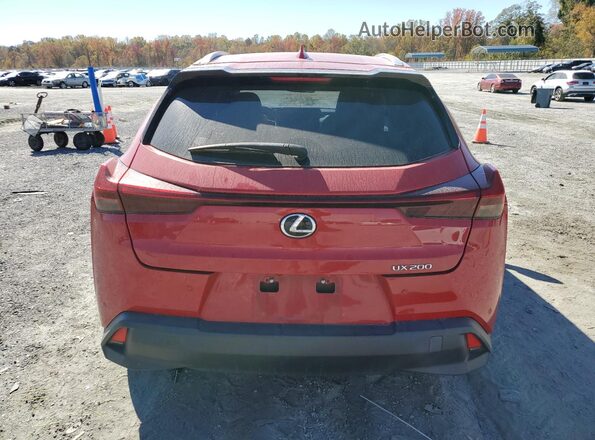 JTHP3JBH8M2041905 2021 LEXUS UX Red Вид ззаду