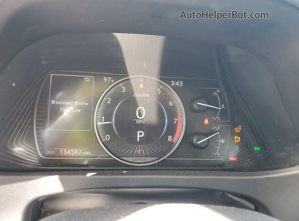 JTHP3JBH9L2026473 2020 LEXUS UX White Вид щитка приладів