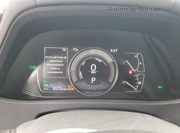JTHP6JBH2P2144152 2023 LEXUS UX Gray Սարքավորումների վահանակի տեսք