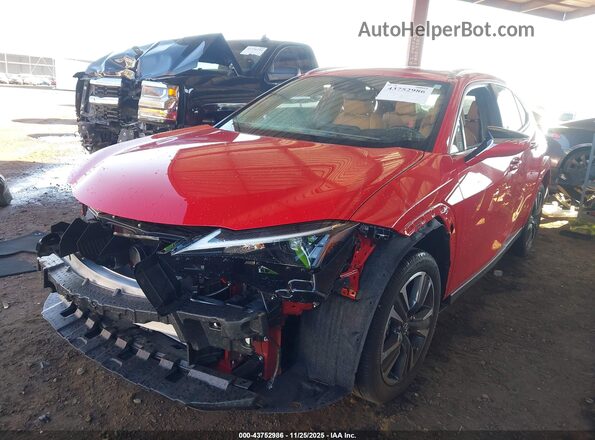 JTHP6JBH6R2172832 2024 LEXUS UX 250H Red Przód lewy