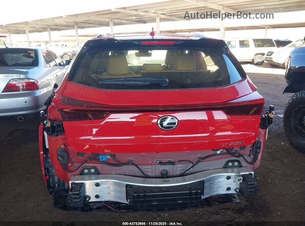 JTHP6JBH6R2172832 2024 LEXUS UX 250H Red 