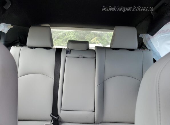JTHP9JBH0L2021788 2020 LEXUS UX Silver Rear seats view