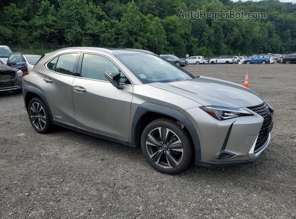 JTHP9JBH0L2021788 2020 LEXUS UX Silver Front right