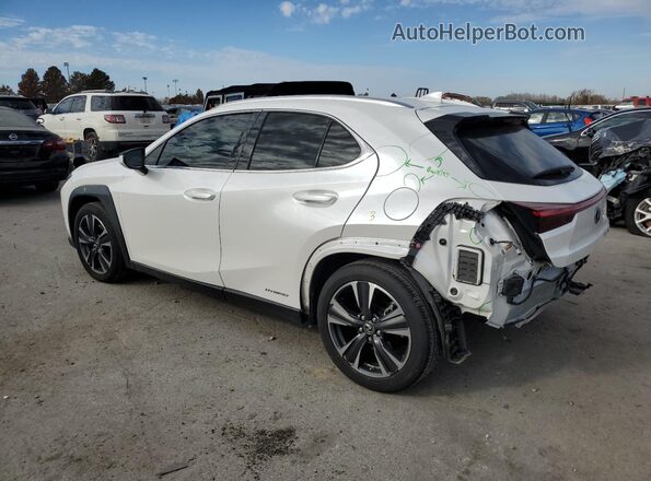 JTHP9JBH0L2035612 2020 LEXUS UX White Trasero izquierdo