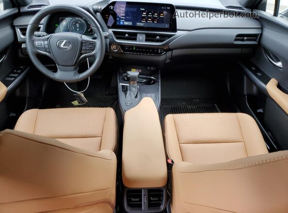 JTHP9JBH2R2077546 2024 LEXUS UX Gray Առջևի վահանակի տեսք