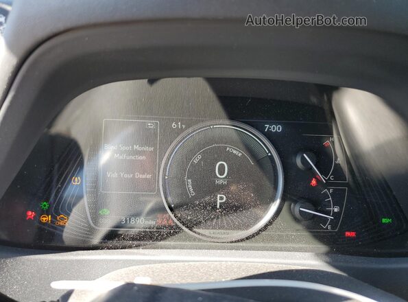 JTHP9JBH4M2047344 2021 LEXUS UX Black Instrument cluster view