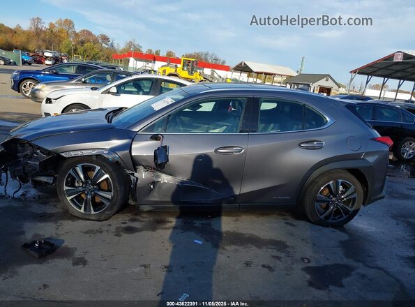 JTHP9JBH7M2044065 2021 LEXUS UX 250H Gray 