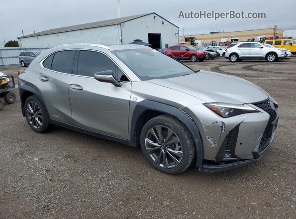 JTHR9JBH5M2041383 2021 LEXUS UX Silver Передня права чверть