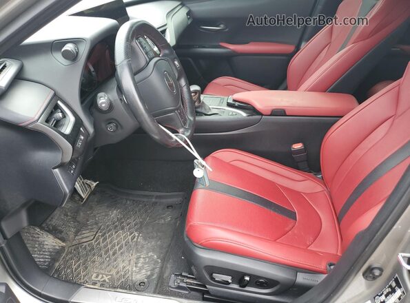JTHR9JBH5M2041383 2021 LEXUS UX Silver Вид салону спереду