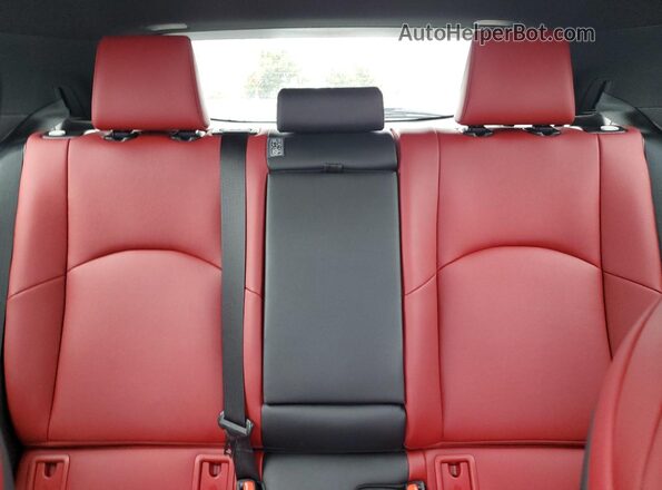 JTHR9JBH5M2041383 2021 LEXUS UX Silver Вид задніх сидінь
