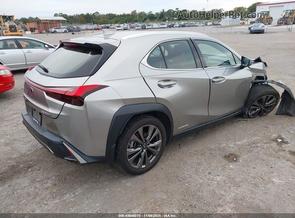 JTHR9JBH6M2049993 2021 LEXUS UX 250H Gray Հետևի աջ