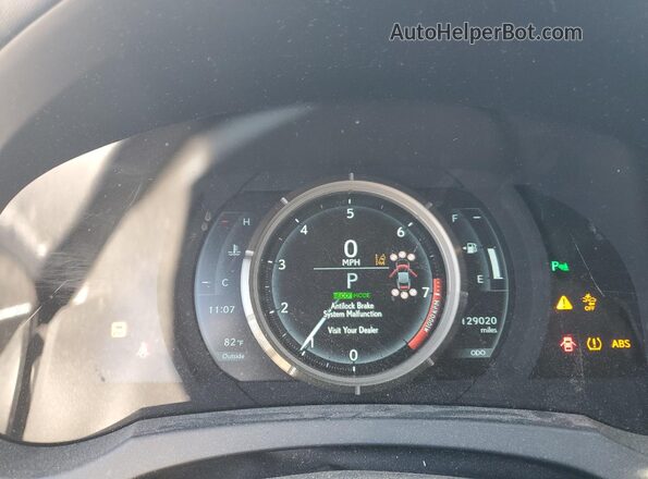 JTHS85BCXJ5004324 2018 LEXUS RC Угольный Вид щитка приборов