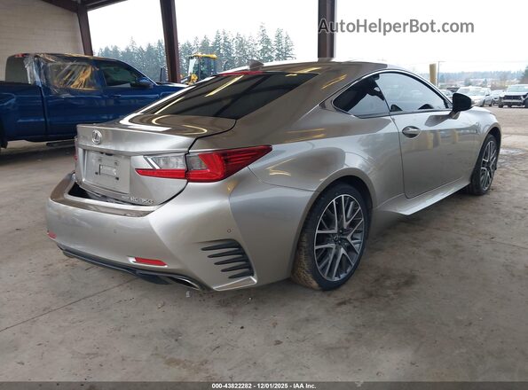 JTHSE5BC3H5008010 2017 LEXUS RC 350 Желто-коричневый Задняя правая четверть